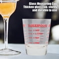 thumbnail image 4 of Oz Ml Teaspoon Tablespoon Small Glass Measuring Cup, 4 of 8