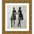 thumbnail image 1 of Peter, Christopher 20x23 Gold Ornate Wood Framed with Double Matting Museum Art Print Titled - Tow Pair 2, 1 of 4