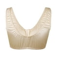 thumbnail image 3 of Aofany Bras for Women Comfort Front Close Bra Wirefree Underwear Plus Size Bra, 3 of 4
