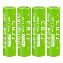 3.7V 21700 Rechargeable Battery Lithium 5000mAh for LED Flashlight,Toys,Headlamps, RC Cars,Garden Lights and Other Electronic Devices
