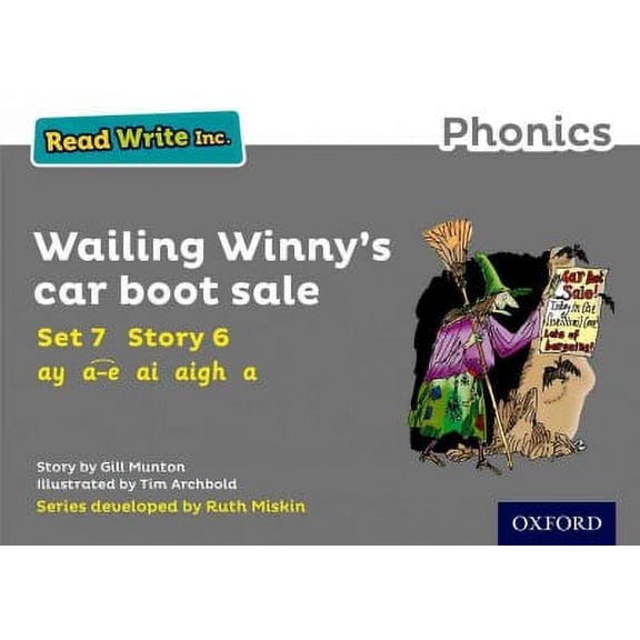 Read Write Inc. Phonics: Wailing Winny's Car Boot Sale (Grey Set 7 Sto Gill Munton (Paperback)