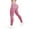 Pink, variant on cfhntfmh Cargo Pants for Women Soft Skinny High Waisted Yoga Legging with Pockets Stretchy Seamless Workout Running Pants