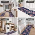 thumbnail image 5 of Pioneer Flower Floral Print Pattern Kitchen Rugs Sets Of 3,Kitchen Runner Rugs Non Skid Washable,Decorative Kitchen Floor Mats for Kitchen,Sink,Laundry,17"x30"+ 17"x47" + 17"x59", 5 of 6