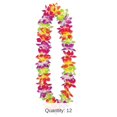 thumbnail image 7 of 12 Pack Bulk Luau Party Maui Floral Lei, 7 of 7