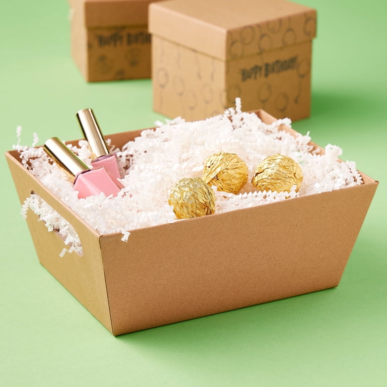 Celebrate It, Brown Basket with Handles, 9