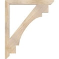 thumbnail image 3 of Ekena Millwork 3 1/2"W x 40"D x 48"H Merced Slat Smooth Bracket, Douglas Fir, 3 of 4