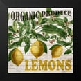 thumbnail image 2 of Bailey, Ann 12x12 Black Modern Framed Museum Art Print Titled - Fresh Picked Lemons, 2 of 5
