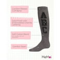 thumbnail image 3 of MeMoi  Chenille ABC Knee-High Socks - Girls - Female, 10, Dark Gray Heather, 3 of 7