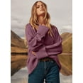 thumbnail image 5 of Luniro Chunky Sweaters for Women Oversized Knit Fall Pullover Sweater Tops Trendy Fashion Clothing, 5 of 10