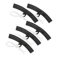 thumbnail image 4 of jinwen 5 Pieces Wheel Rim Protector High Performance Wheel Changing Rim Edge Savers Black, 4 of 9