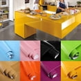 thumbnail image 6 of Countertop Kitchen Cabinet Furniture Renovation PVC Self Adhesive Premium Pearlized Home Decor Vinyl Stickers Wallpaper Wall Decal YELLOW, 6 of 8