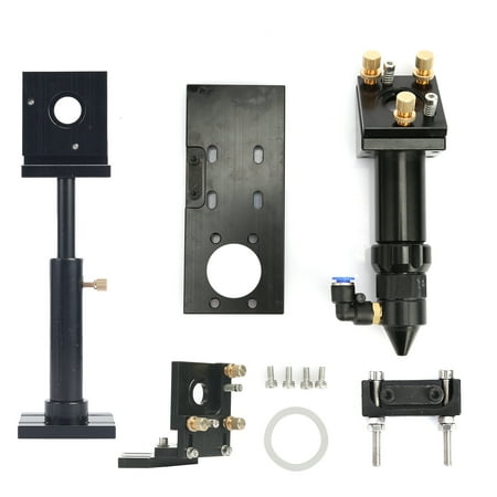 

XWQ FL50.8/63.5/101.6mm Laser Head Set Complete Accessories Reasonable Angle Industrial-grade Workmanship Aluminium Optical Maser Head Kit for Lasing Engraving Machine