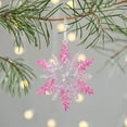 thumbnail image 4 of Mecorevxz Christmas Decorations Christmas Tree Pendant Snowflakes Flowers Garlands and Bowknots Shaped Ornaments Christmas Gifts(G), 4 of 7