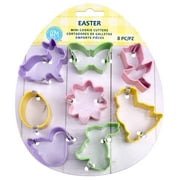 R&M International Mini Easter Oval Cookie Cutter 8 Piece Color