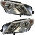 thumbnail image 4 of For 09-10 Passat CC Front Headlight Headlamp Halogen Head Light w/Bulb PAIR SET, 4 of 5