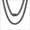 3.Black, variant on Bandmax 6MM Miami Cuban Link Chain for Men Women Stainless Steel Chain Necklace 18 Inch Choker with Cross Cubic Zirconia Clasp Gift for Birthday