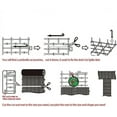 thumbnail image 5 of Anti-Cat Mat with Thorn Garden Grid Anti Dogs, Cats Pets 200 x 30 cm, 5 of 5