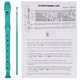 thumbnail image 2 of Sonducket Grabadora soprano de 8 agujeros, herramienta de instrumento Musical colorido educativo temprano, clarinete largo, accesorios de Accesorios para instrumentos musicales Césped verde, 2 of 6