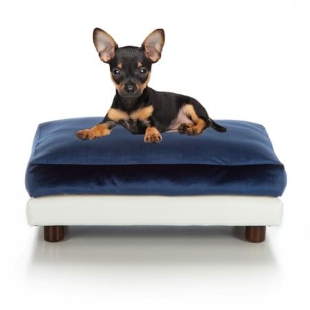 Club Nine Pets Milo Orthopedic Dog Bed  Medium  Navy.