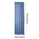 thumbnail image 3 of Cortinas de Satén para Sala de Estar o Dormitorio, Tamaño Grande, Color Azul Cielo, Poliéster, 100 X 250 Cm | Ideales para Decoración de Fiestas, Bodas y Otras Celebraciones, 3 of 6