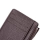 thumbnail image 5 of Monedero Cuero Retro para Mujer Patrón Litchi Tarjetero para Hombre (marrón Oscuro), 5 of 9