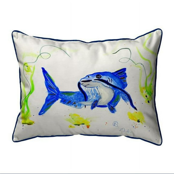 Betsy Drake HJ741 16 x 20 in. Betsys Catfish Large Indoor & Outdoor Pillow