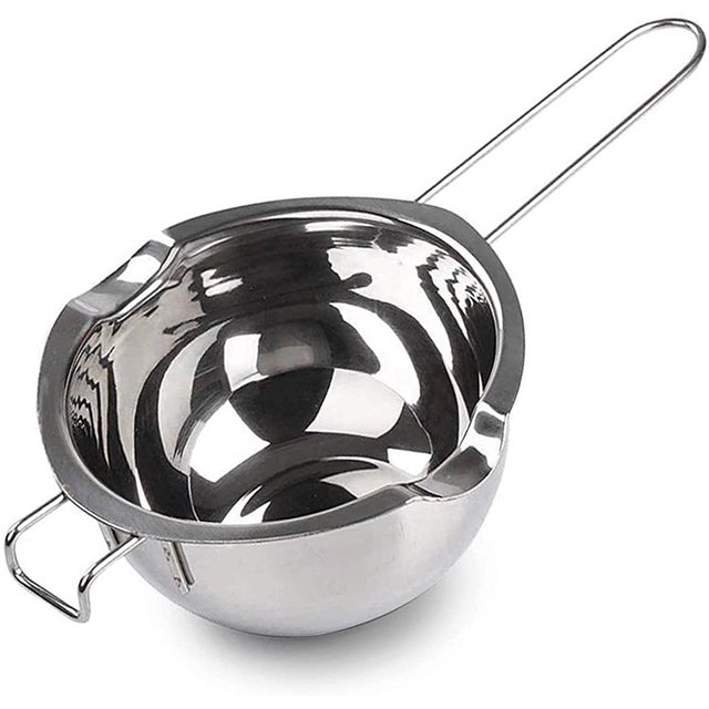 Caldera doble de acero inoxidable 304 para hacer velas, crisol para mantequilla, chocolate, dulces, queso, caramelo, 600ML Adepaton YQ-1132