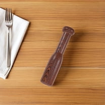 BESTYASH Baby Food Mill Hand Grinder Wooden Stick Brown Mashing Tool For Garlic Cooking 1Pcs