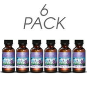 Germa Lavender Oil for Aromatherapy or Massage. Undiluted. Therapeutic and Natural Relaxation Aid. Headache Relief and Sleep Helper. 1 oz. Pack of 6