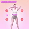 thumbnail image 2 of ZEGSY Smart Weighted Hula Hoop for Adults with Adjustable Weight Ball and 24 Detachable Knots, 2 of 9