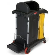 Rubbermaid Commercial Products High-Security Healthcare Cleaning Utility Cart