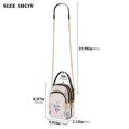 thumbnail image 2 of FORMRS Crossbody Bag for Women Quilted Travel Shoulder Cell Phone Purse with Chain Strap Handbag, Cute Elephant, 2 of 7