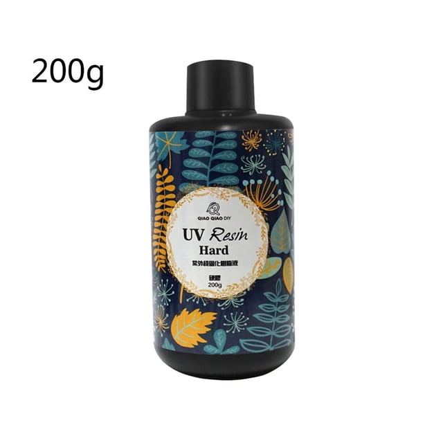 Cqxid Colle à Moins de 20$ Résine Cristal Transparent Durcissement Résine Claire 200g Époxy DIY Bijoux Colle Maison DIY