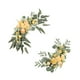 thumbnail image 5 of 2 guirnaldas de flores artificiales para boda, elegantes y realistas. Naranja, 5 of 9