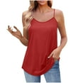 thumbnail image 4 of Bzhegqhd Womens Summer Camisoles and Tanks,Women's Fashion Solid Color Round Neck Sleeveless Tank Tops, 4 of 7