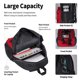 thumbnail image 4 of Disketp Black Panther Red Background Mochila Estampada de Gran Capacidad con Lonchera y Estuche, Set de 3 Piezas para Estudiantes, 4 of 7