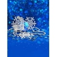 thumbnail image 1 of BSDHOME Polyester 5x7ft Flocon de Neige Élan Décors de Photographie Accessoires de Studio, 1 of 2
