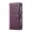 Deep purple, variant on Comes with a wristband, extra card slot flip cover, practical phone case, stylish PU leather magnetic flip cover phone case suitable for Xiaomi 12T PRO