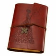 thumbnail image 3 of Leather Journal Vintage Spiral Bound Notebook Refillable Dairy Sketchbook Travel, 3 of 6