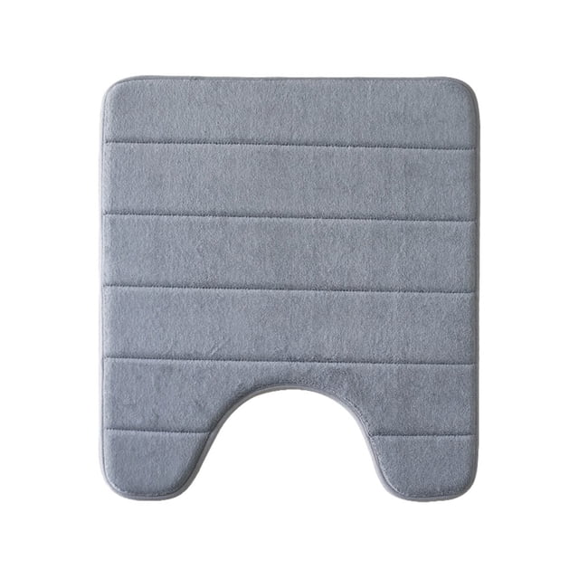Toystoory Alfombrilla de baño Quiet Flush - Fácil instalación Alfombrillas de baño antideslizantes de felpa resistentes a las manchas Type3 NO3