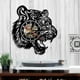 thumbnail image 4 of Reloj de pared de vinilo con forma de cabeza de tigre, reloj de pared de vinilo con forma de cabeza de tigre, reloj de vinilo, decoración de pared de salón, regalos únicos para amantes de la música Feliz Sencillez, 4 of 5