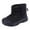 Black, variant on Daznico Girls Winter Boots Warm Padded Thick Casual Footwear for Toddlers and Children,2-2.5 Years