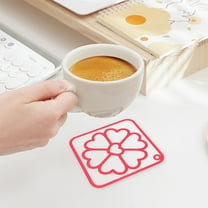 Danhjin Drink Coasters, 3.94*3.94in Absorbent Coasters for Cups & Glasses, Beverage Coasters for Tables Protection, Home Kitchen Office Use, Coffee Coasters Set