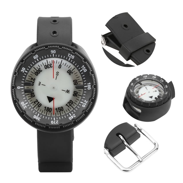 Equipment Strong 50M Wrist Waterproof Navigator Underwater Luminous for Swimming