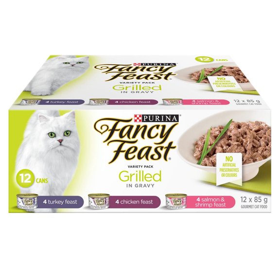 Fancy Feast Grillé en Sauce Assortiment Nourriture pour Chat