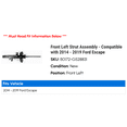 thumbnail image 2 of Front Left Strut Assembly - Compatible with 2014 - 2019 Ford Escape 2015 2016 2017 2018, 2 of 2