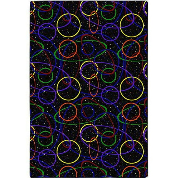 Joy Carpets  12 x 18 ft. Looped Area Rug Fluorescent