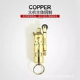 thumbnail image 3 of 5700 Brass Trench Old-fashioned Windproof Kerosene Lighter Personalized Retro Wholesale,黄铜滚花, 3 of 8