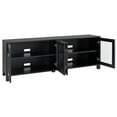 thumbnail image 4 of Evelyn&Zoe Quincy Rectangular TV Stand for TV's up to 75", Black Grain, 4 of 10