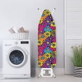 thumbnail image 4 of HELLHERO Soft Fabric Ironing Board Cover with Hook and Loop Retro Daisy Pattern for Tailor 15x54 Inch, 4 of 6
